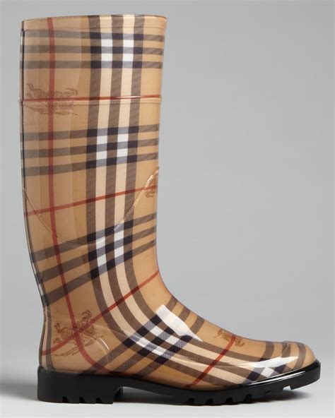 Burberry women's rain boots